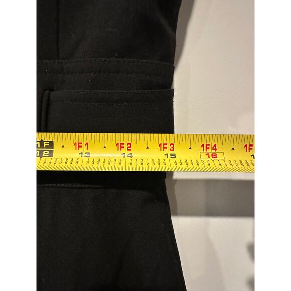 Calvin Klein Size 4 Tie Front Shirt Button Down Dress Gray Office Career Work - Picture 10 of 13